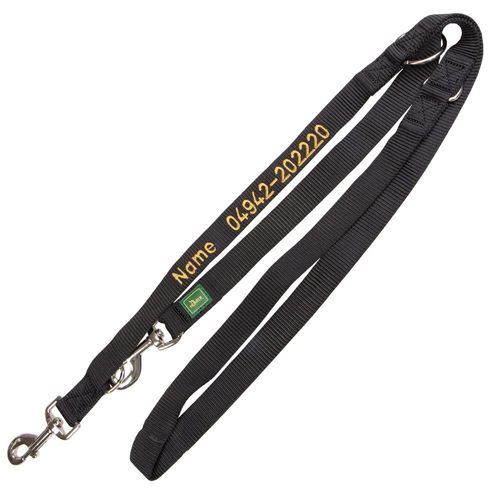 Hunter Riem In Zwart Met Naam - Image 2