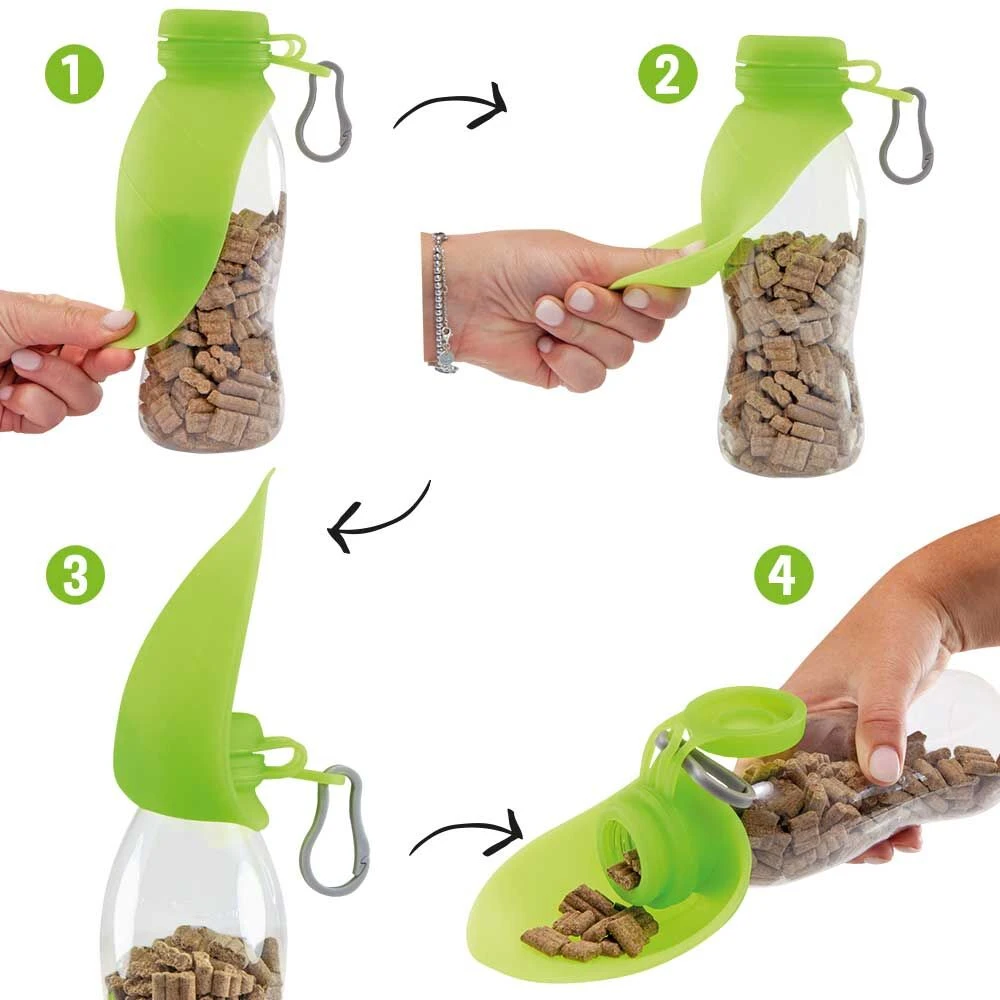 Hondenvoerfles Met Siliconetuit - Image 4