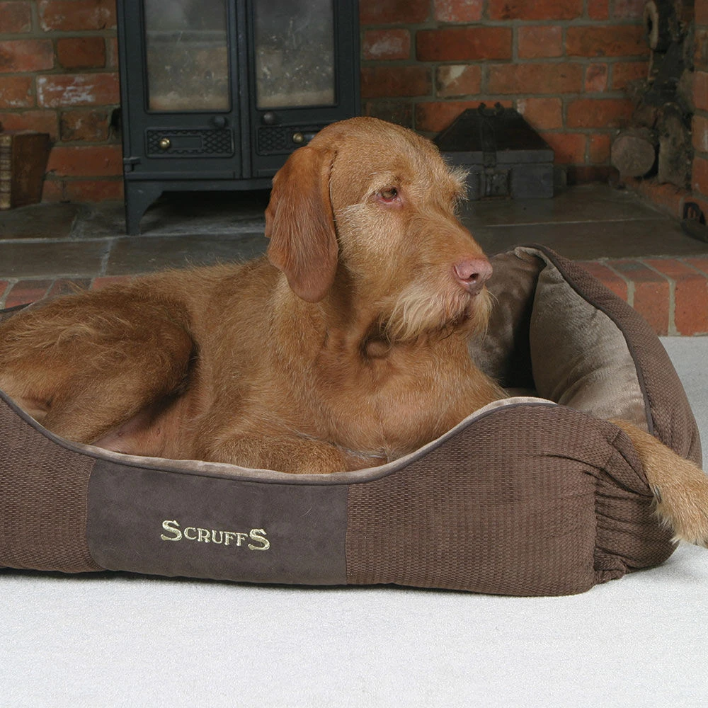 Scruffs® Chester Box Bed - Chocolate - - Image 2
