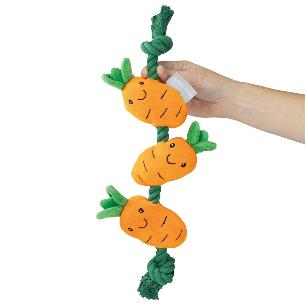Pluchen Wortel Met Touw - Image 3