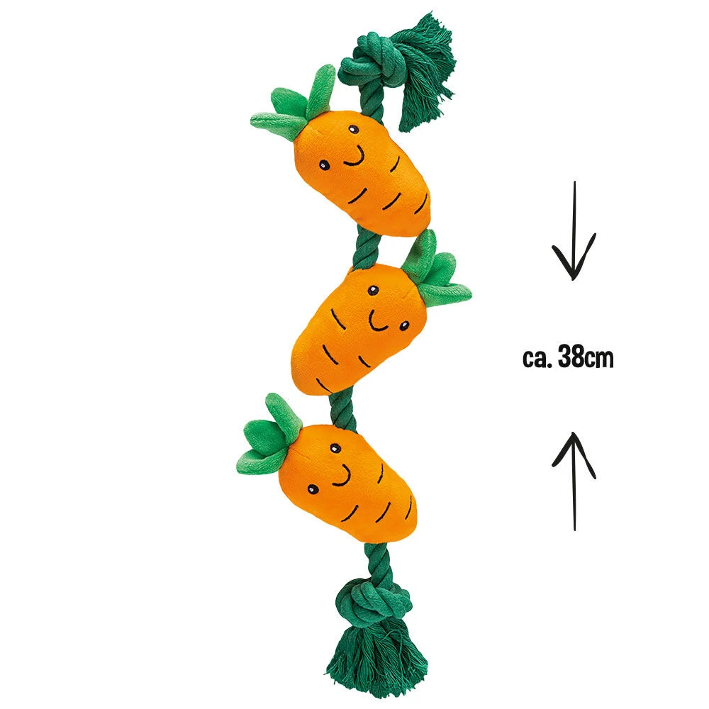 Pluchen Wortel Met Touw - Image 4