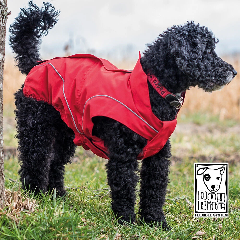 DogBite Winterjas, Kleur: Rood - Image 2