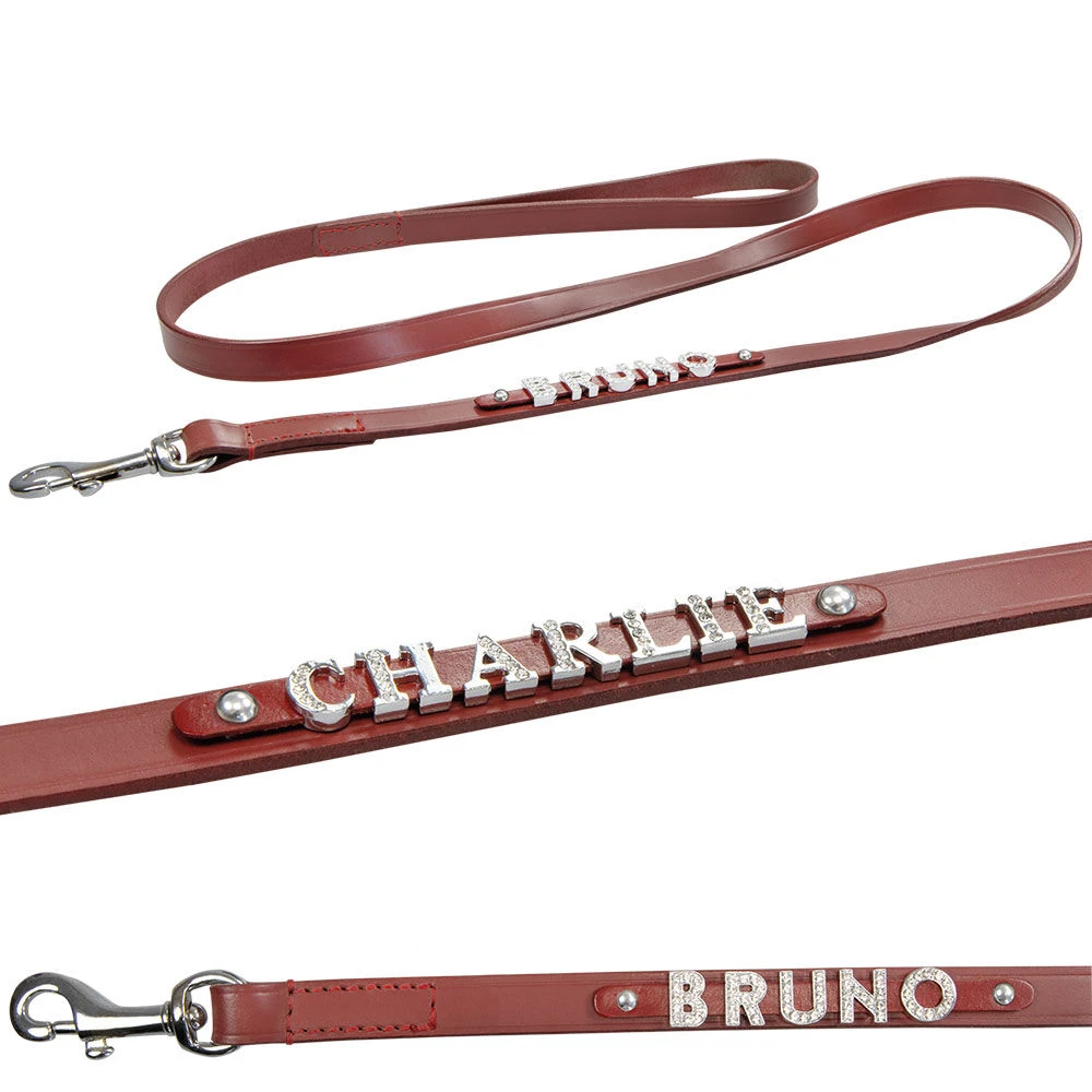 MyName Leren Riem, Rood - Image 2