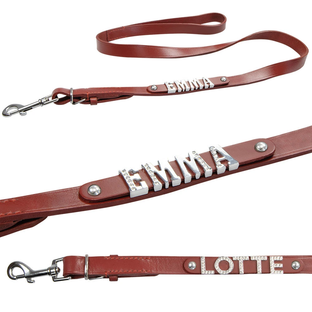 MyName Leren Riem, Rood - Image 3