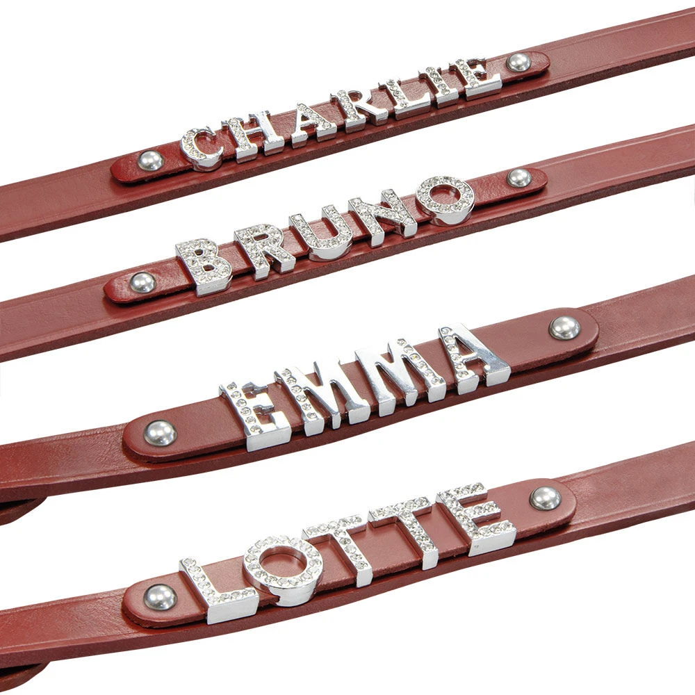 MyName Leren Riem, Rood - Image 4