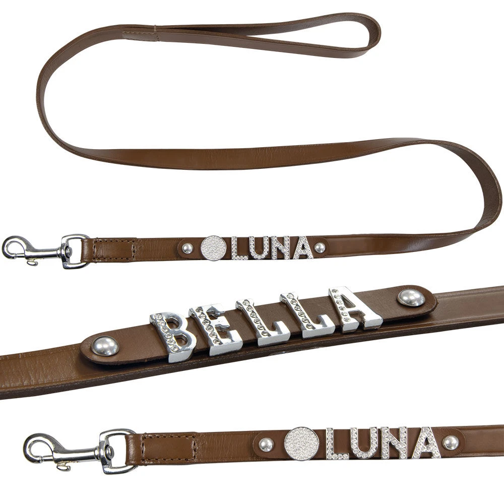 MyName Leren Riem, Bruin - Image 3