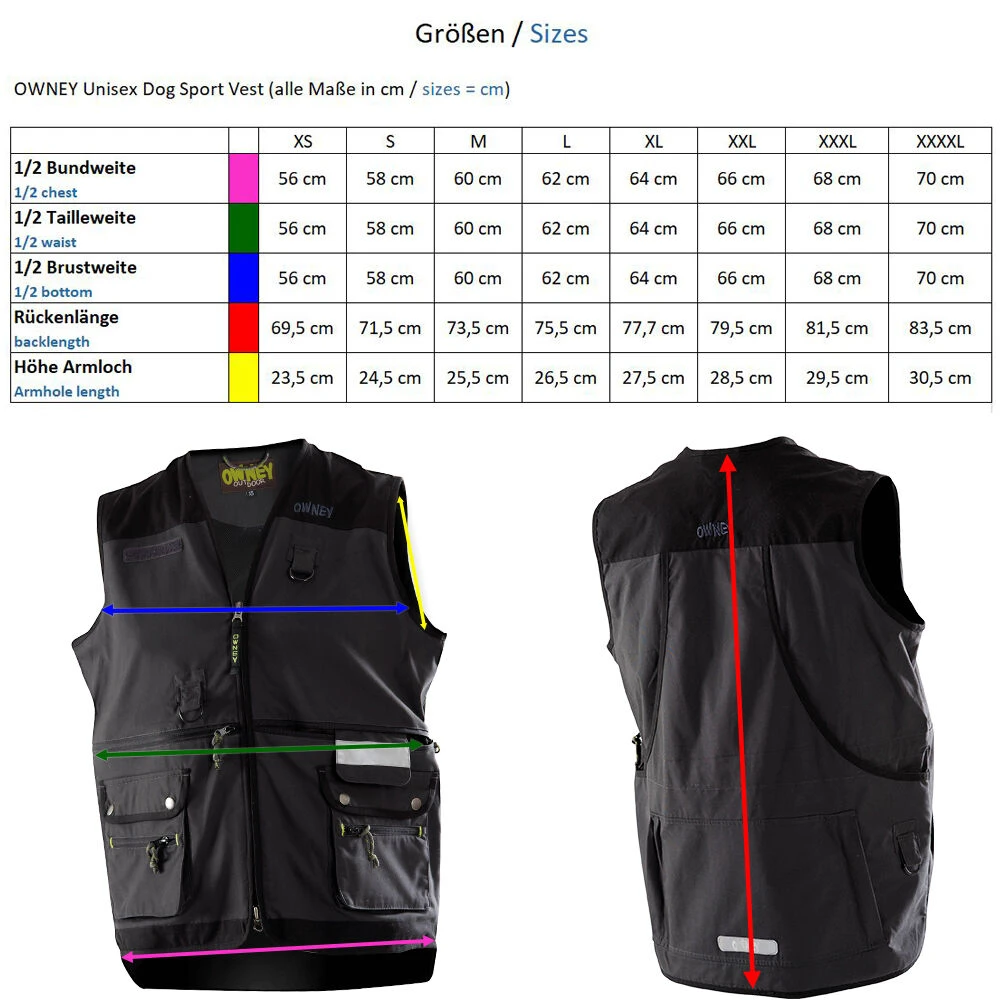 Owney Dogsport Bodywarmer Uniseks - Image 4