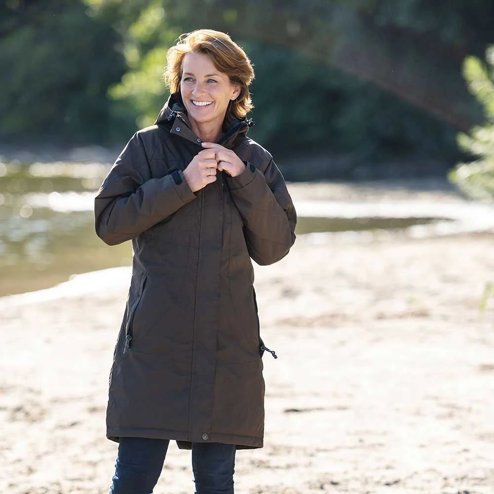 OWNEY Winterjas Voor Dames 'ILU', Mocha Brown - Image 3