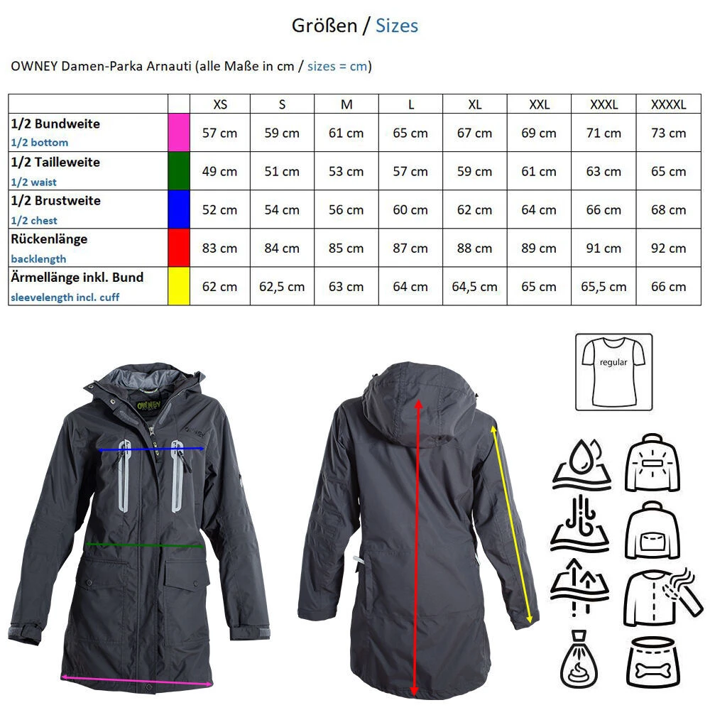 OWNEY Damesparka Arnauti - Image 4