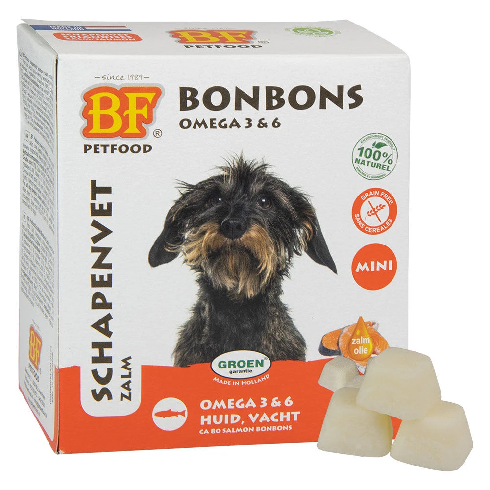 Biofood Schapenvet Bonbons met Zalm