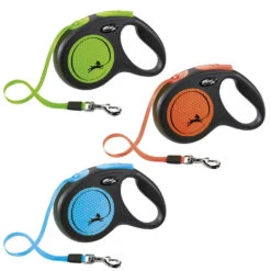Flexi New Neon 5 M / 25 Kg - Met Riem