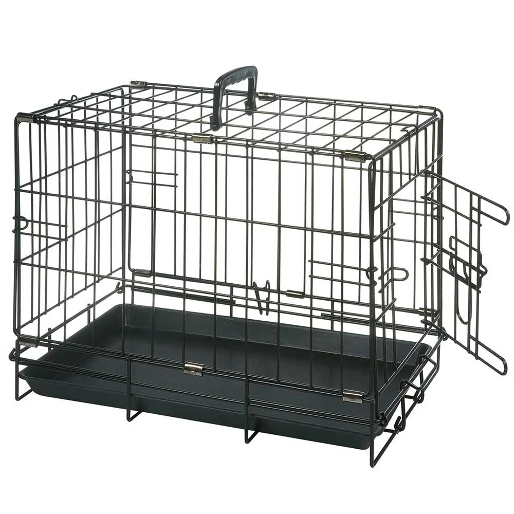 Honden Draaddoos - Zwart -