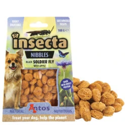 Insecta Nibbles Soldier Fly (zwarte Soldaatvlieg & Appel)