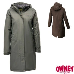 OWNEY Winterjas Voor Dames 'ILU', Mocha Brown