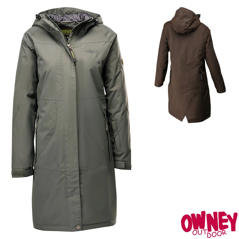 OWNEY Winterjas Voor Dames 'ILU', Mocha Brown
